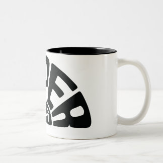 Tasse de noir de logo de SHF grande