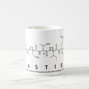 Tasse de nom de peptide de Castiel