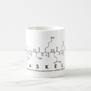 Tasse de nom de peptide de Haskell