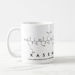 Tasse de nom de peptide de Kasen