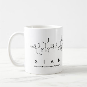 Tasse de nom de peptide de Si-ngan
