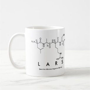 Tasse de nom de peptide de système de roquette