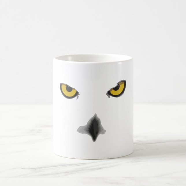 Tasse de norme de hibou de neige (Centre)