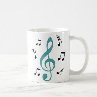 Tasse de note de musique