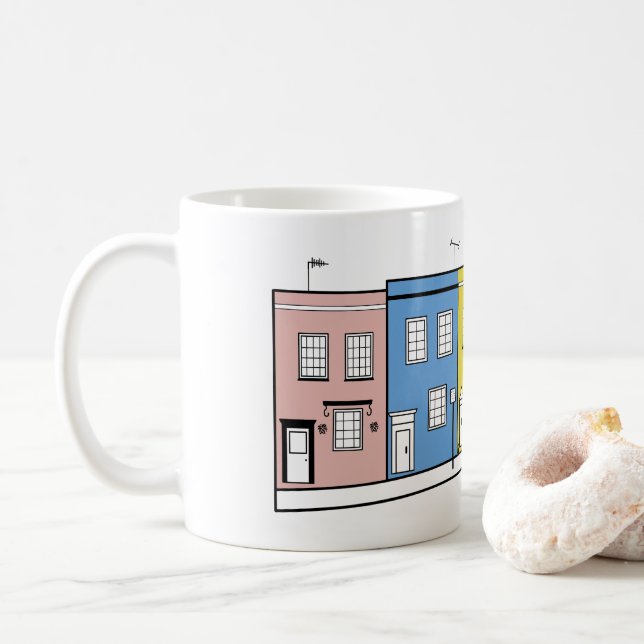 Tasse de Notting Hill Londres (Avec donut)