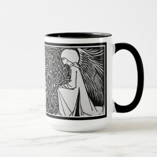 Tasse de Nouveau d'art d'anges de Beardsley