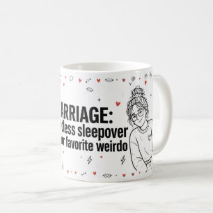 Tasse de Nuit Blanche Endless de Mariage