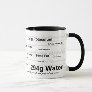 Tasse de nutrition de café