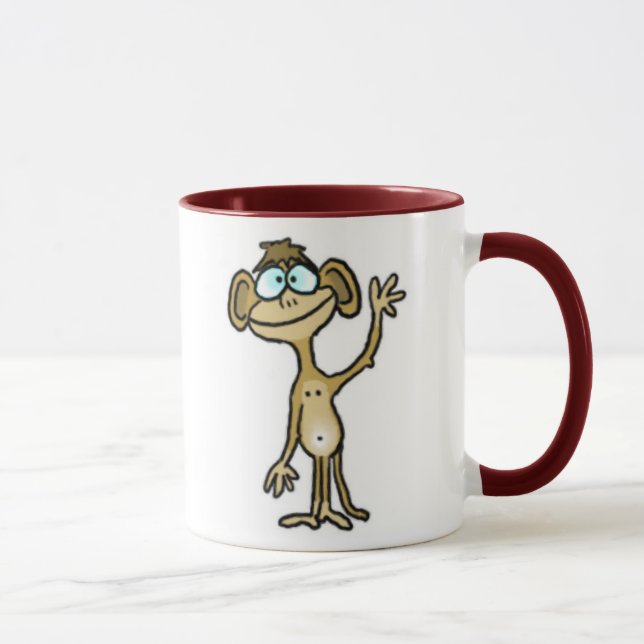 Tasse de ondulation de singe (Droite)