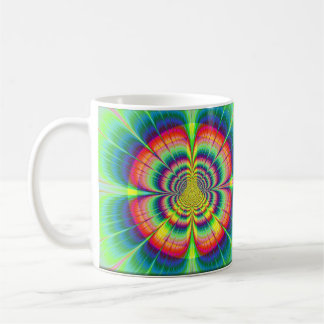 Tasse de paix de flower power