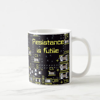 Tasse de panneau de circuit intégré, verre ou