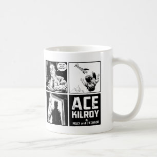 Tasse de panneau de Kilroy quatre d'as