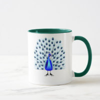 Tasse de paon