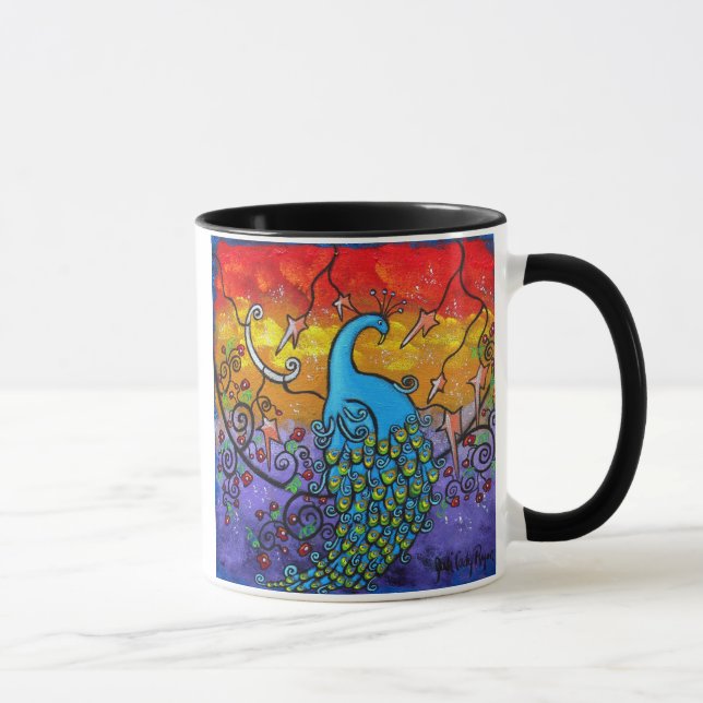 Tasse de paon d'enchantement (Droite)