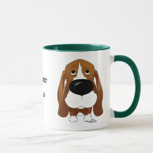 Tasse de papa de basset