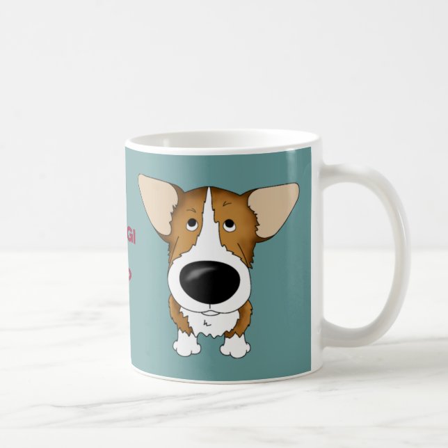 Tasse de papa de corgi de Gallois (Droite)