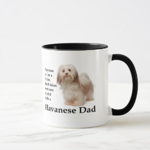 Tasse de papa de Havanese