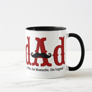 Tasse de papa de moustache