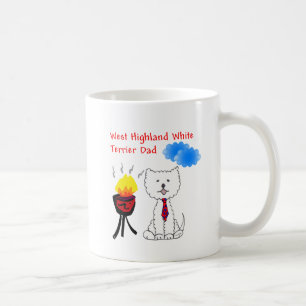 Tasse de papa de Terrier blanc de montagne