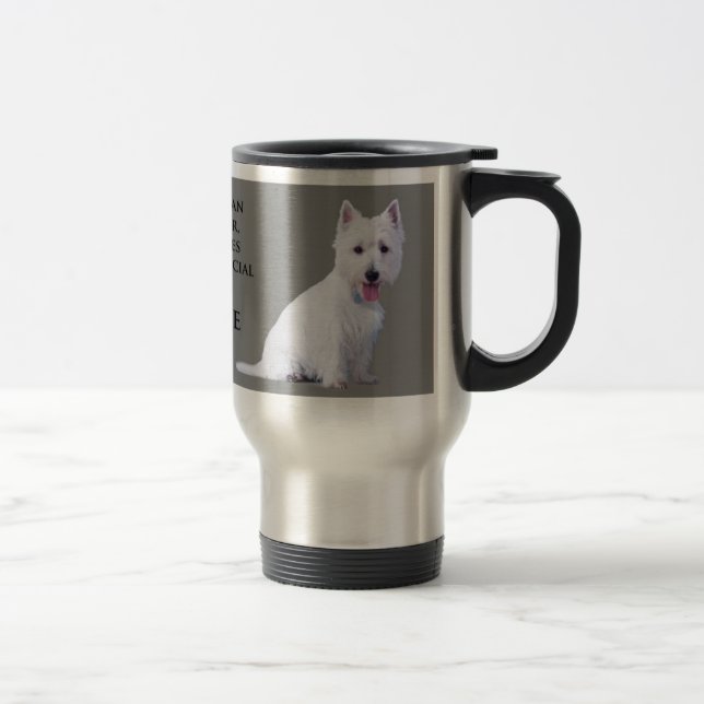 Tasse de papa de Westie (Droit)