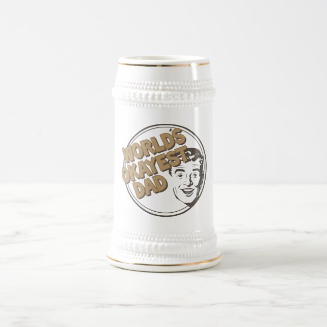 Tasse de papa d'Okayest du monde (Centre)