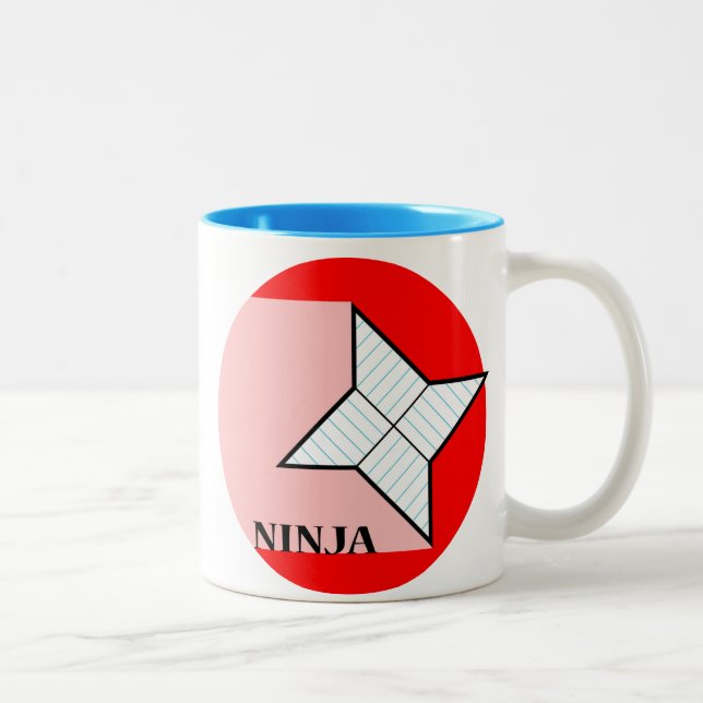 Tasse de papier d'étoile de Ninja (Droit)