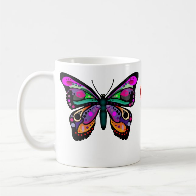 Tasse de papillon (Gauche)