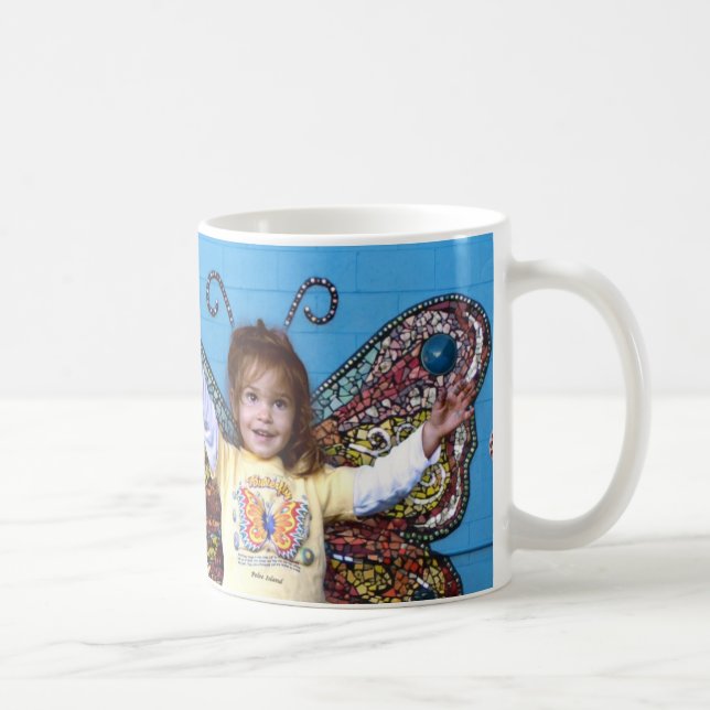 Tasse de papillon d'Eliza - milieu (Droite)