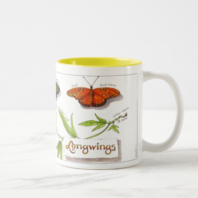Tasse de papillons de Longwing (Droit)