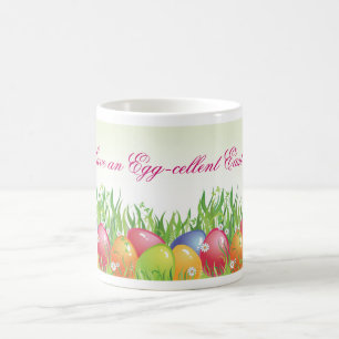 Tasse de Pâques - ayez un Oeuf-cellent Pâques !