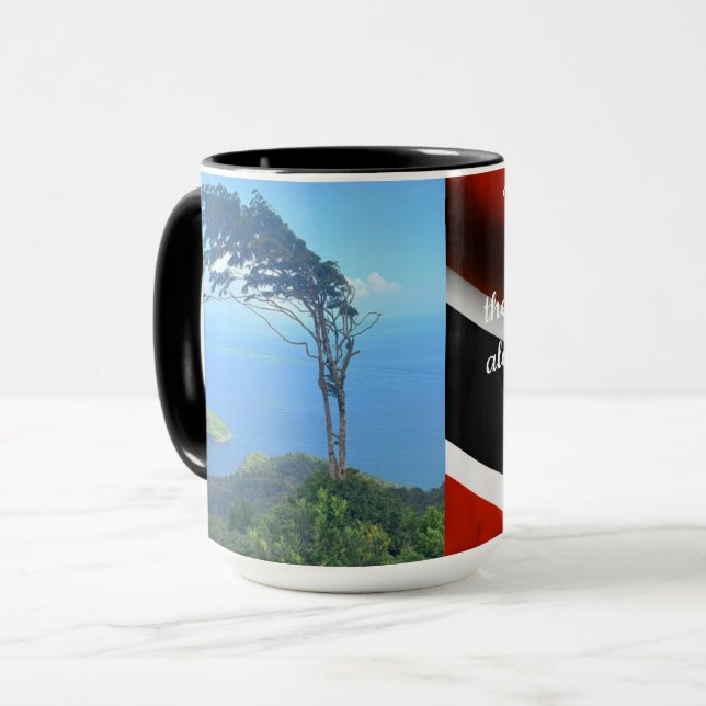 tasse de Paramin de Trinidad (Devant gauche)