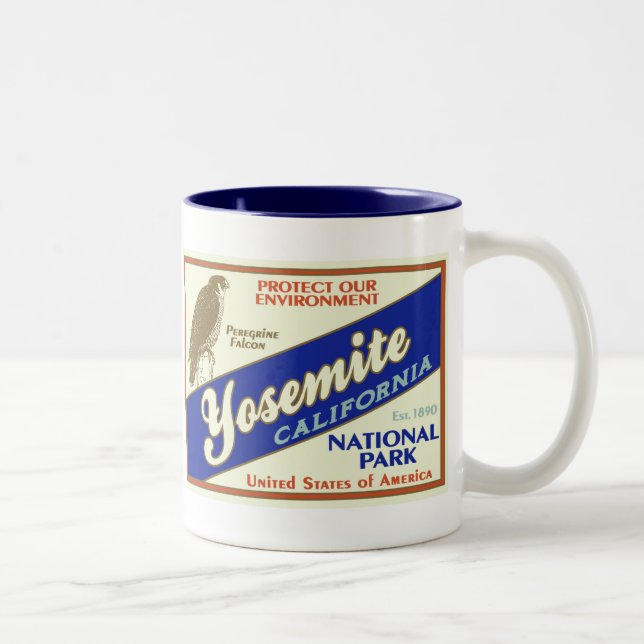 Tasse de parc national de Yosemite (Droit)