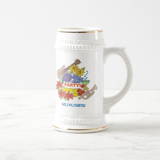 tasse de partie de fleur sauvage (Droite)