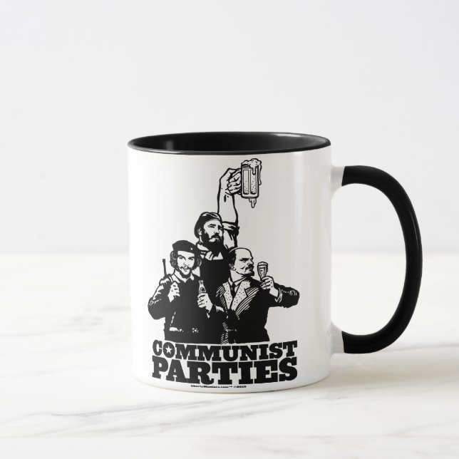 Tasse de partis communistes (Droite)