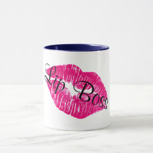 Tasse de patron de lèvre