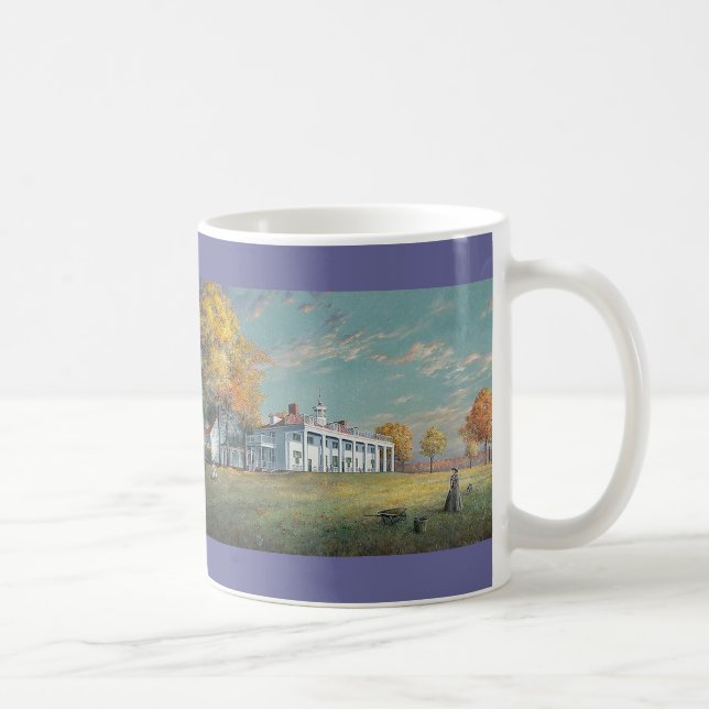 Tasse de Paul McGehee "automne chez Mount Vernon" (Droite)