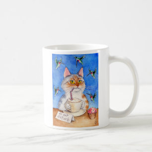 Tasse de pause-café du chat