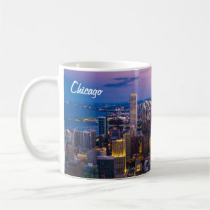 Tasse de paysage urbain de Chicago