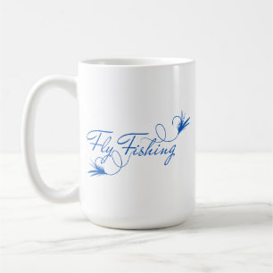 Tasse de pêche à la mouche