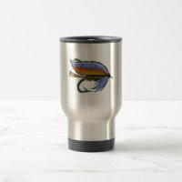 Tasse de pêche de mouche de truite