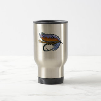 Tasse de pêche de mouche de truite
