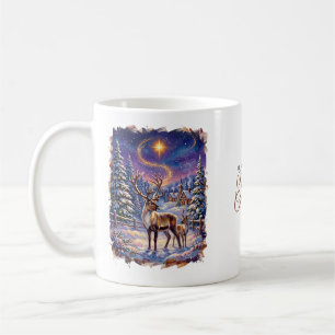 Tasse de peinture de Noël