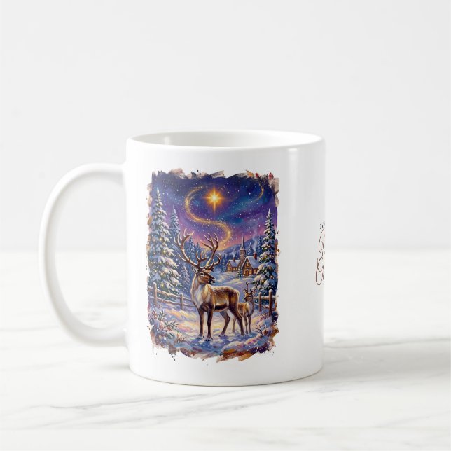 Tasse de peinture de Noël (Gauche)