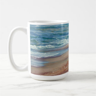 Tasse de peinture d'océan par Mandy Roeing