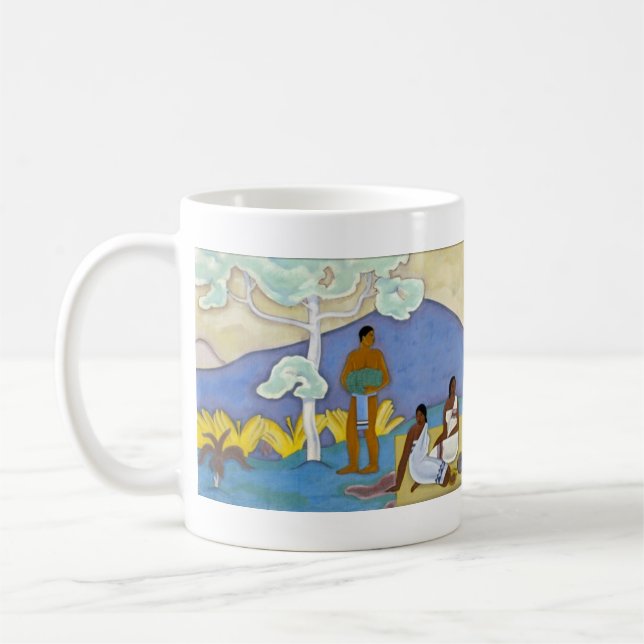 Tasse de peinture murale d'Arman Manookian (Gauche)