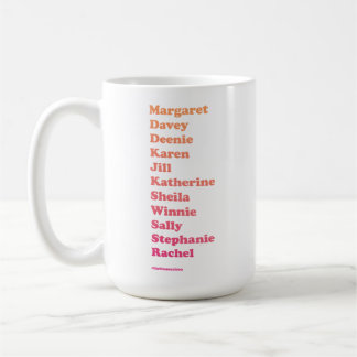 Tasse de peloton de fille (blanche)