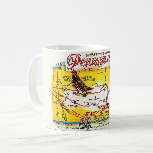 Tasse de Pennsylvanie (Devant gauche)