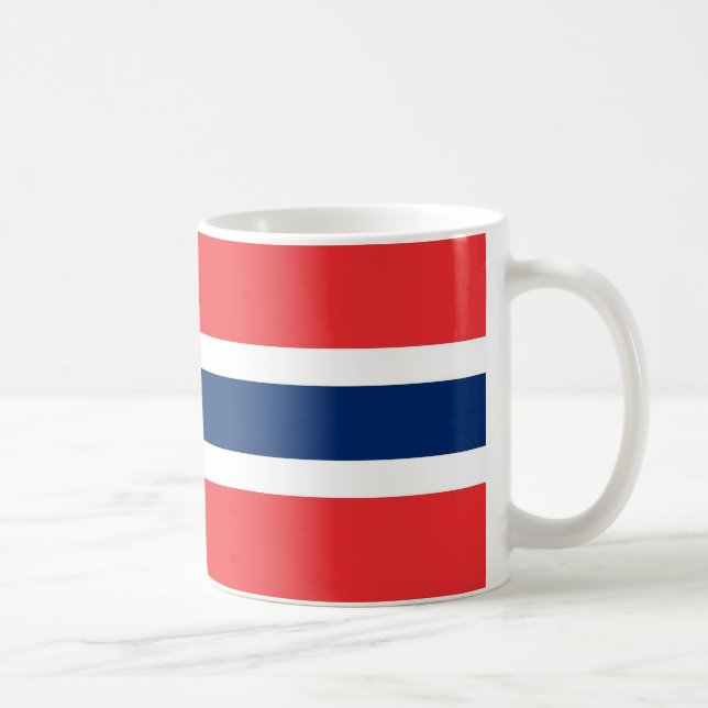 Tasse de pentagone étoilé de la Norvège (Droite)