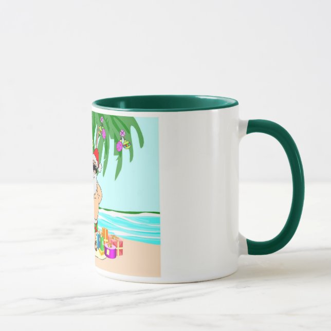 Tasse de Père Noël de plage (Droite)