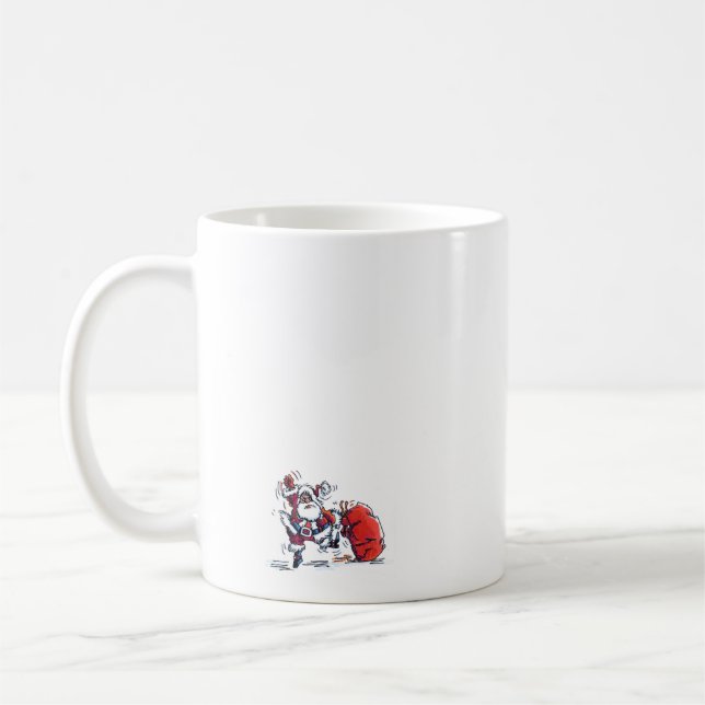 Tasse de Père Noël en colère (Gauche)
